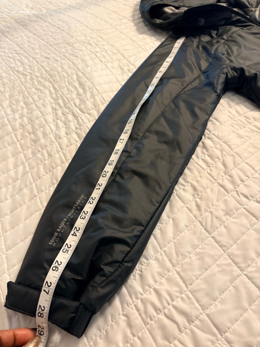 Eddie Bauer First Ascent Whittaker Mountaineering Primaloft Jacket Black - Picture 8 of 11